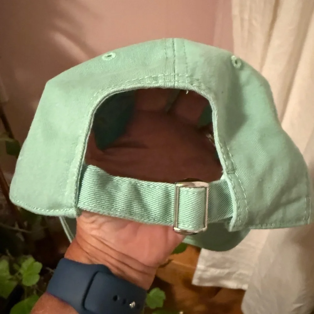 Coca Cola Adjustable Seafoam Green Baseball Cap Unisex NWT